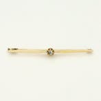 Broche - 14 carats Or jaune Diamant (Naturelle)