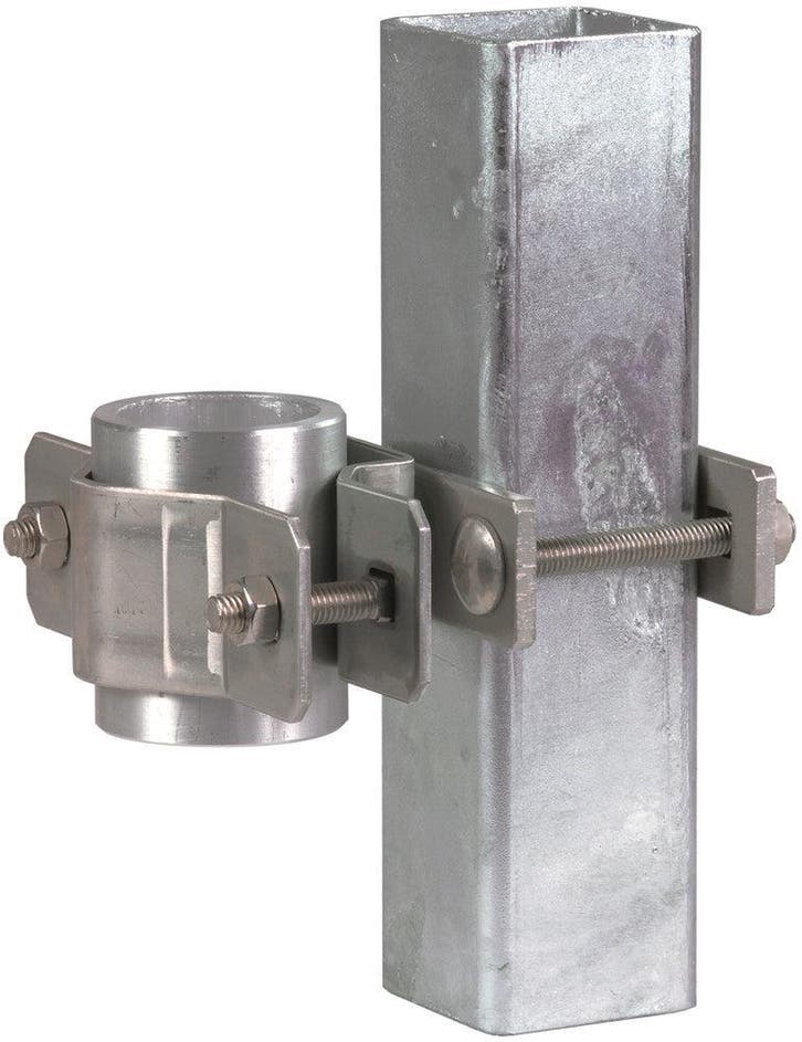 Dehn Roestvrij Staal Rail Klem Voor D50mm Buizen En D50x50mm, Doe-het-zelf en Bouw, Elektriciteit en Kabels, Verzenden