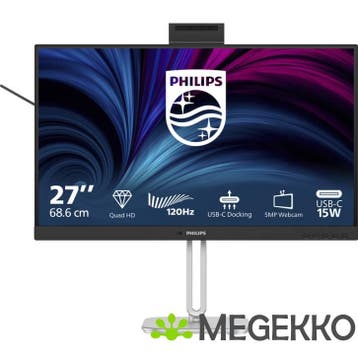 Philips 4000 Series 27B2U4601H/00 Quad HD 120Hz IPS USB-C, Verzenden, Nieuw