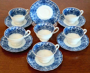 Hutschenreuther Hohenberg 1930s Porcelain Coffee set -