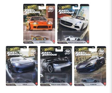 Hot Wheels 1:64 - Voiture miniature (20) - Fast & Furious