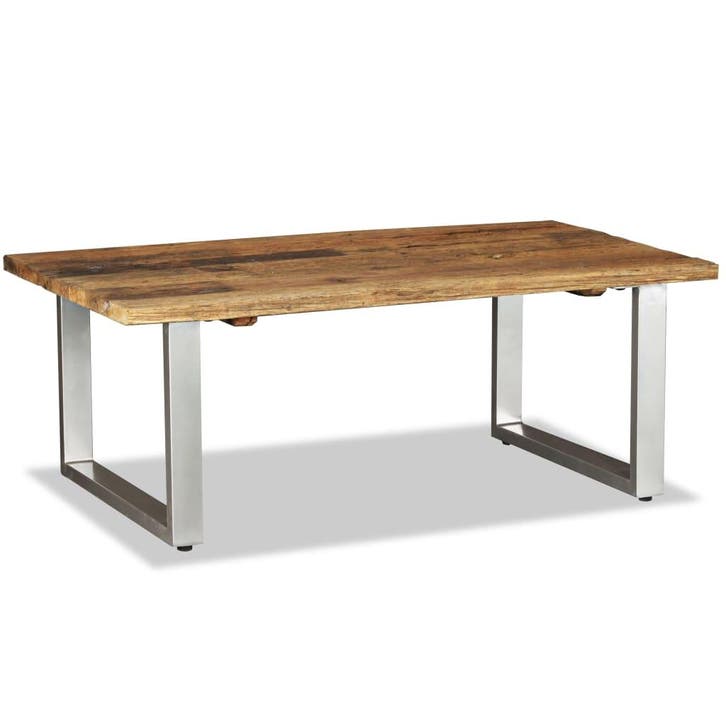 vidaXL Salontafel 100x60x38 cm massief gerecycled hout, Huis en Inrichting, Tafels | Salontafels, Nieuw, Verzenden