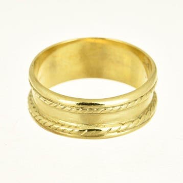 Bague - 14 carats Or jaune, Nieuw