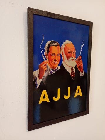 AJJA - Ajja - Zonder minimumprijs - Reclamebord - Emaille,