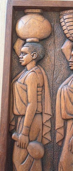 Decoratief ornament - Burundi - Figuur van Afrikaanse, Antiek en Kunst