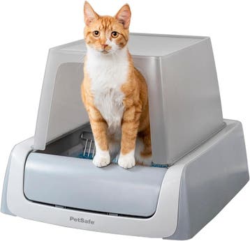 PetSafe Zelfreinigende Kattenbak | Retour deal | Snel weg!, Dieren en Toebehoren, Verzenden, Zelfreinigend, Nieuw, Gesloten