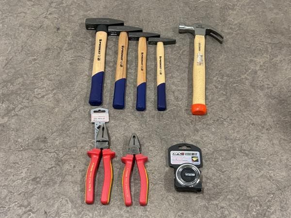 Veiling - Timmer- en demontage set 8-delig, Doe-het-zelf en Bouw, Gereedschap | Handgereedschap, Nieuw