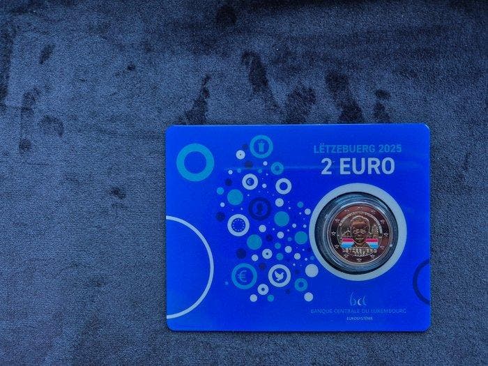 Luxemburg. 2 Euro 2025 Grand-Duc Henri (Zonder, Postzegels en Munten, Munten | Europa | Niet-Euromunten