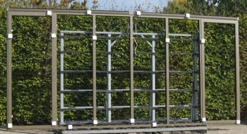 steellook aluminium terrasraam, raam, chassis 503 x 238, Bricolage & Construction, Ophalen of Verzenden, Deurkozijn