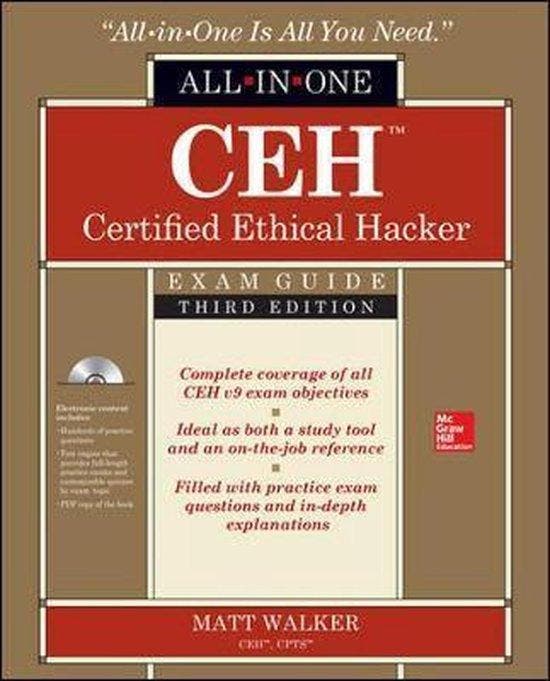 CEH Certified Ethical Hacker All-in-One Exam Guide, Third, Livres, Langue | Anglais, Envoi