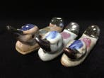Japanese - Beeld, Unique Set of 30 / Pottery Chopstick Rest