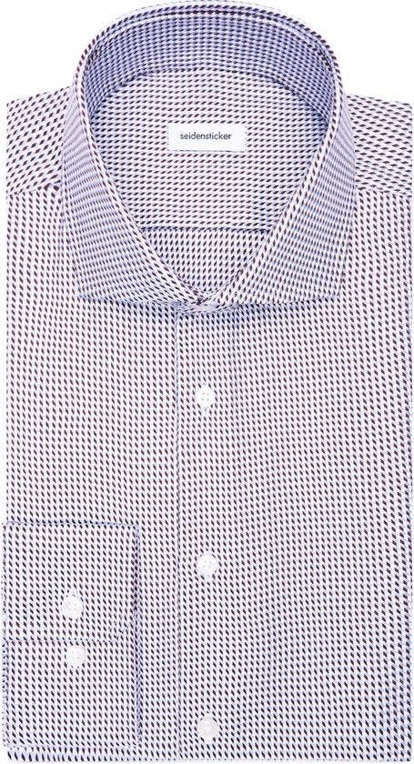 2dekans | Seidensticker Spread Kent Business Hemd - Bordeaux, Vêtements | Hommes, Vêtements Homme Autre, Enlèvement ou Envoi