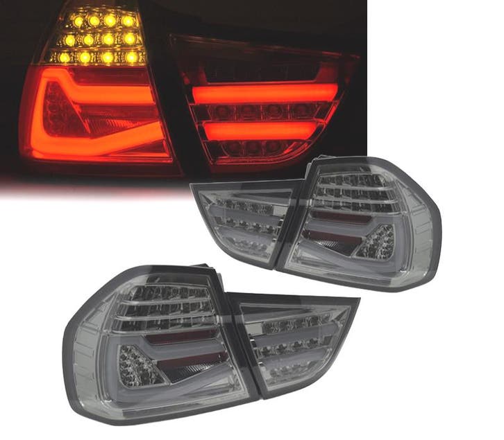 FEUX ARRIÈRE POUR BMW E90 09-11 LED FUMÉS, Auto-onderdelen, Verlichting, Verzenden