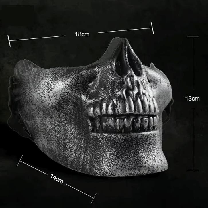 Horror Masker  Zilver, Vêtements | Hommes, Costumes de carnaval & Vêtements de fête, Envoi