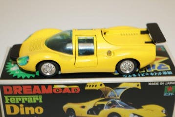 Marushin 1:43 - Modelauto - Marushin 3 Ferrari Dino Yellow