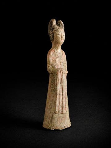 Oud Chinees, Tang-dynastie Terracotta Figuur - 26 cm