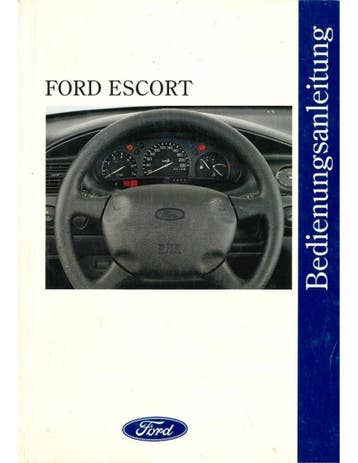 1994 FORD SCORPIO INSTRUCTIEBOEKJE DUITS