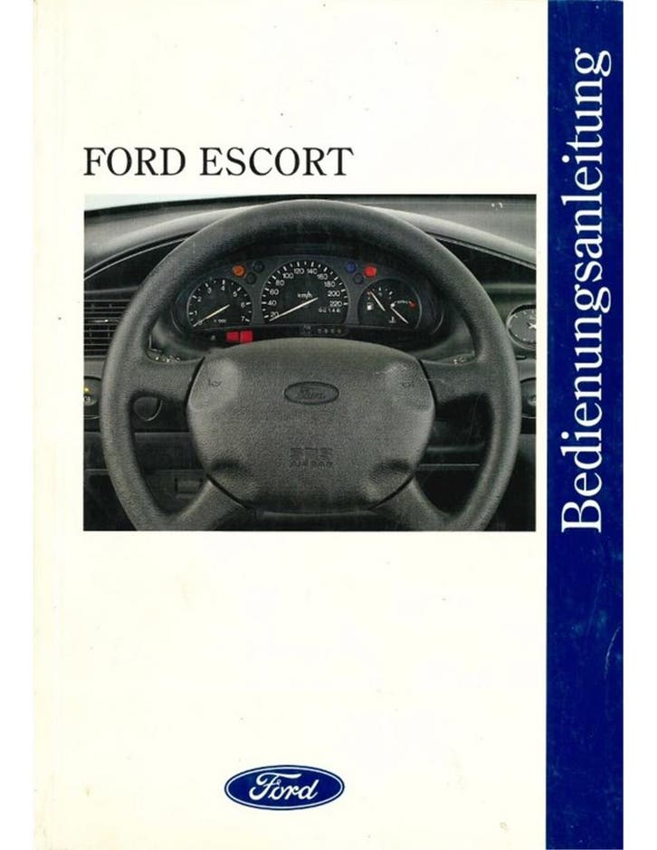 1994 FORD SCORPIO INSTRUCTIEBOEKJE DUITS, Auto diversen, Handleidingen en Instructieboekjes