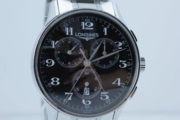 Longines - Heritage Chronograph - L2.649.4 - Heren -