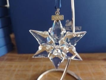 Swarovski - Beeldje - 2000 christmas ornament 243452 - Box +