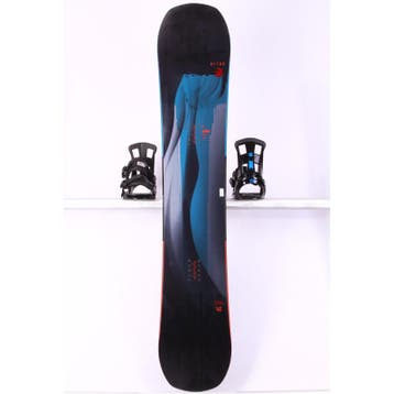156 159 162 snowboard NITRO SUPRATEAM, Black/blue, CAMBER, Verzenden, Gebruikt