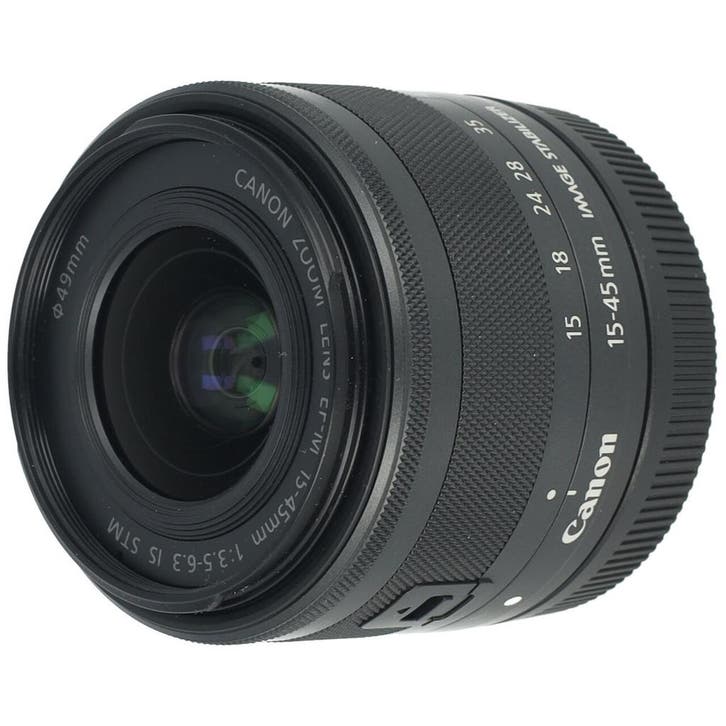 Canon EF-M 15-45mm f/3.5-6.3 IS STM noir | Occasion, TV, Hi-fi & Vidéo, Photo | Lentilles & Objectifs, Enlèvement ou Envoi