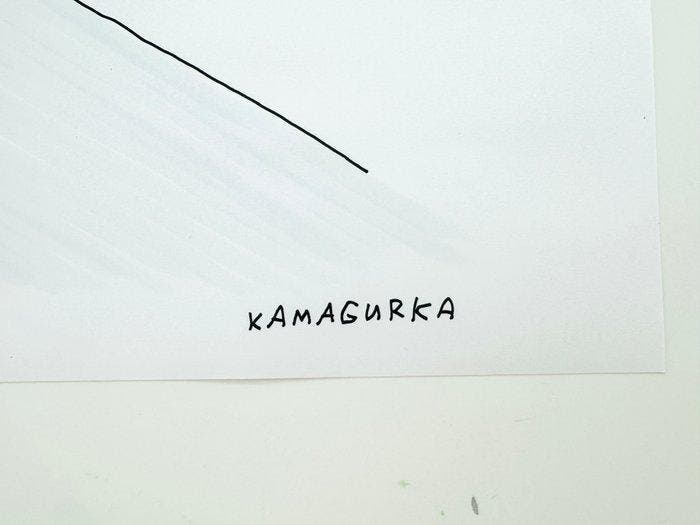 Kamagurka - zo uitzichtloos niet ..., Antiquités & Art, Art | Objets design