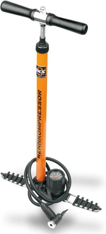 SKS Renkompressor | Tweede kansje | OP = OP (fietspomp), Fietsen en Brommers, Verzenden, Drukmeter, Zo goed als nieuw