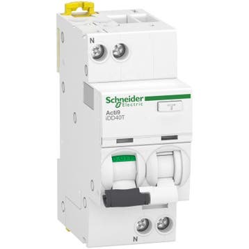 2dekans | Differentieelschakelaar Schneider Acti9 iDD40T 10A, Doe-het-zelf en Bouw, Elektriciteit en Kabels, Ophalen of Verzenden