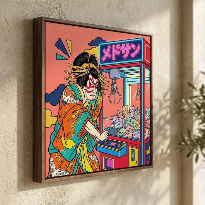 MEDSAN - Arcade Kabuki () - Hand Signed, Antiquités & Art, Art | Objets design