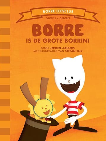 Borre is de Grote Borrini / De Gestreepte Boekjes, Verzenden, Zo goed als nieuw, Jeroen Aalbers