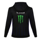 Valentino Rossi Official VR46 Yamaha Black Mens Full Zip, Nieuw
