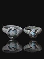 Nomades Bronze, Lot de 2 Bague (Sans prix de réserve), Handtassen en Accessoires