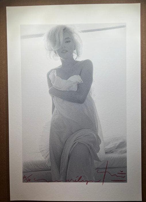 Bert Stern (1929–2013) - Bert Stern signed Marilyn Monroe, Antiquités & Art, Art | Objets design