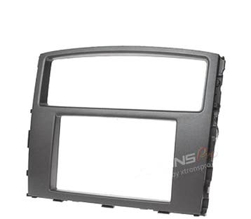 Facade Autoradio 2 Din Noir Pour Mitsubishi, Verzenden, Nieuw