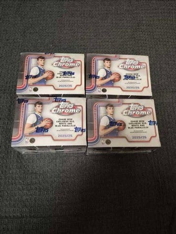 2025/26 Topps Chrome Cooper Flagg Cooper Flagg Emballage