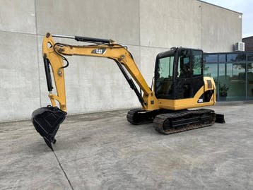 Veiling: Rupsgraafmachine Caterpillar 306 Diesel 40.5kW 2011, Ophalen