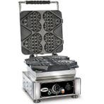 Wafelijzer | TIAMO | Enkel | Hartvormige Wafels, Verzenden, Nieuw in verpakking