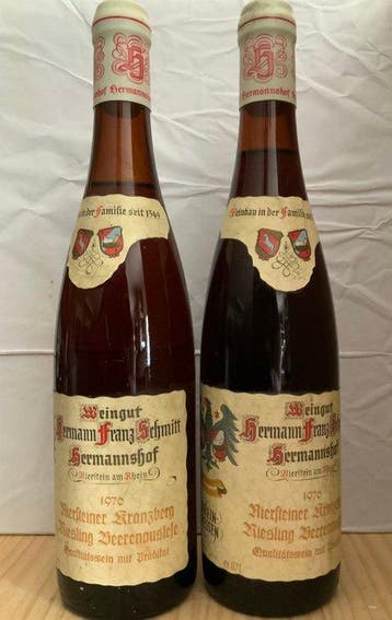 1976 Niersteiner Kranzberg - Rheinhessen Beerenauslese - 2, Verzamelen, Nieuw