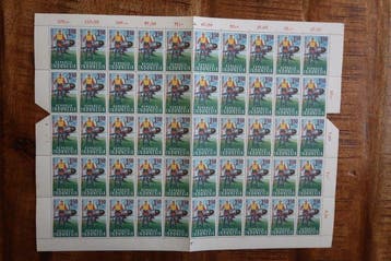 Indonésie 1967/1993 - 16 feuilles complètes., Gestempeld