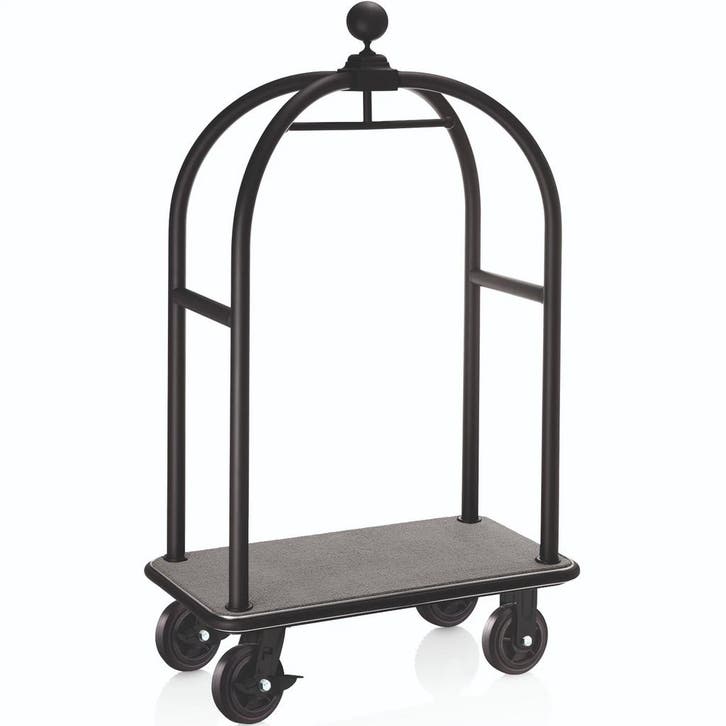 Bagagetrolley | DRIFT | RVS | Zwart/Grijs | Wielen (Geremd), Articles professionnels, Horeca | Équipement de cuisine, Envoi