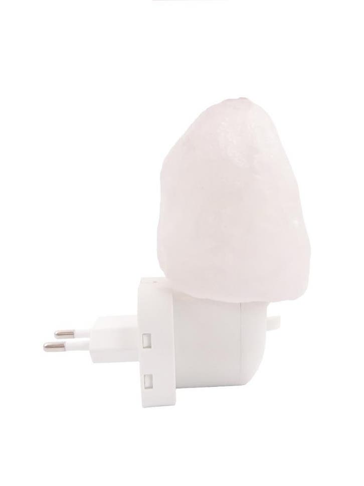 Zoutlamp ROTS - Wit - Nachtlampje met Aan / Uit Schakelaa..., Huis en Inrichting, Lampen | Tafellampen, Nieuw, Ophalen of Verzenden