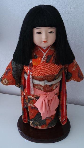 Figuur - Ichimatsu poppen paar (2) - Composiet
