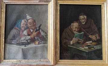 École flamande (XIX-XX) - Scène de genre