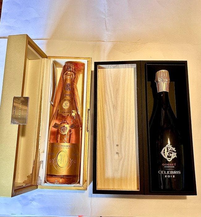 2014 Louis Roederer, Gosset, Cristal & 2012 Gosset Celebris, Collections, Vins