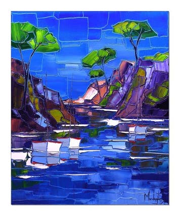 Caroline Mandrafina - Pfleger  Au pied des Calanques