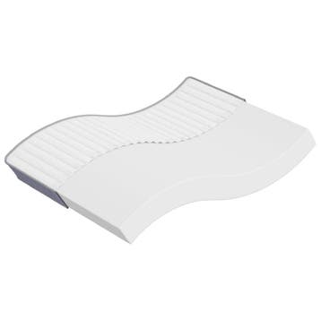vidaXL Schuimmatras middelzacht 160x200 cm, Huis en Inrichting, Verzenden, Nieuw
