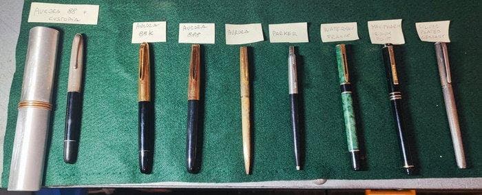 Aurora - Aurora and various models - Vulpen, Verzamelen, Pennenverzamelingen