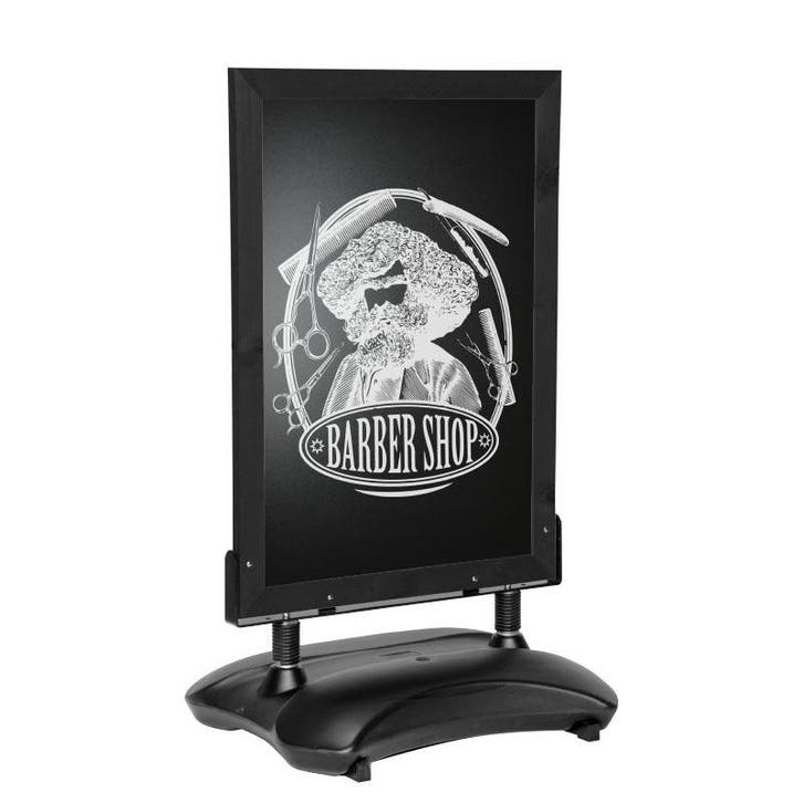 Stoepbord ChalkPro Zwart 80x105 cm, Zakelijke goederen, Overige Zakelijke goederen, Verzenden