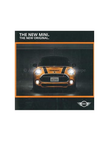 2014 MINI COOPER BROCHURE NEDERLANDS, Boeken, Nieuw